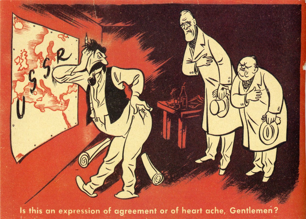 Espressione di dolore. 1945 da Unknown