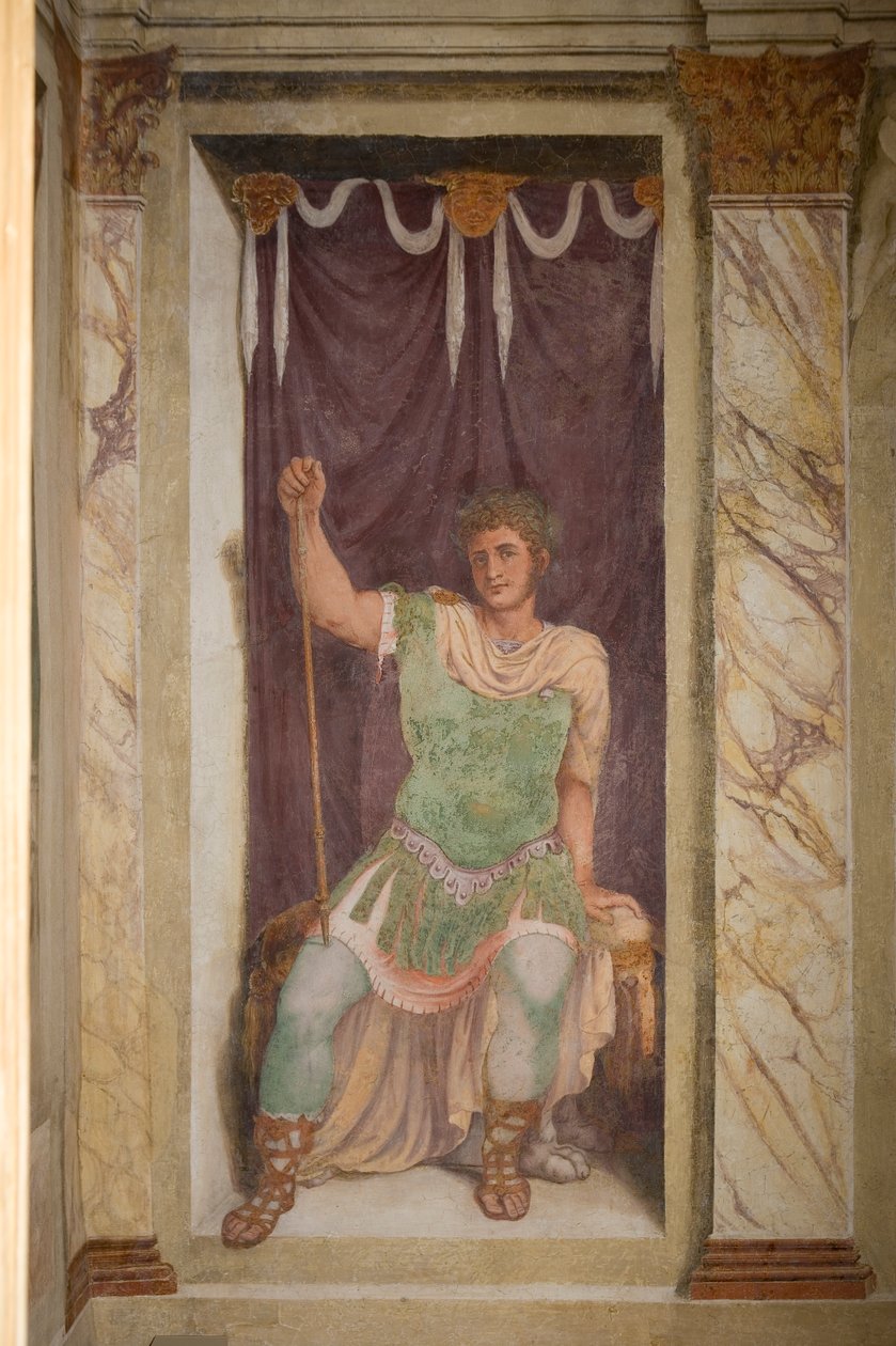 Affresco, Villa dei Vescovi, Luvigliano, Veneto, Italia da Unknown
