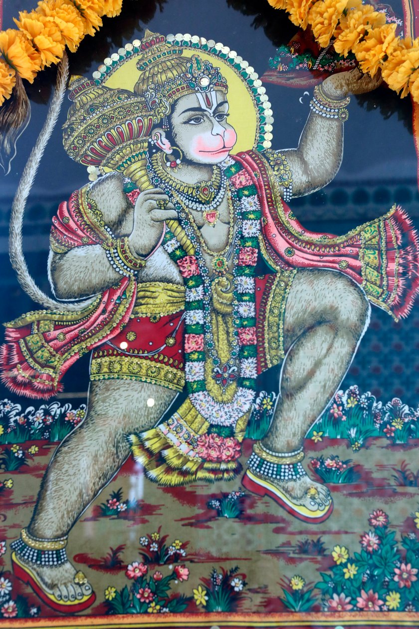 Hanuman, Tempio Sri Thenday Yutthapani, Ho Chi Minh City, Vietnam da Unknown