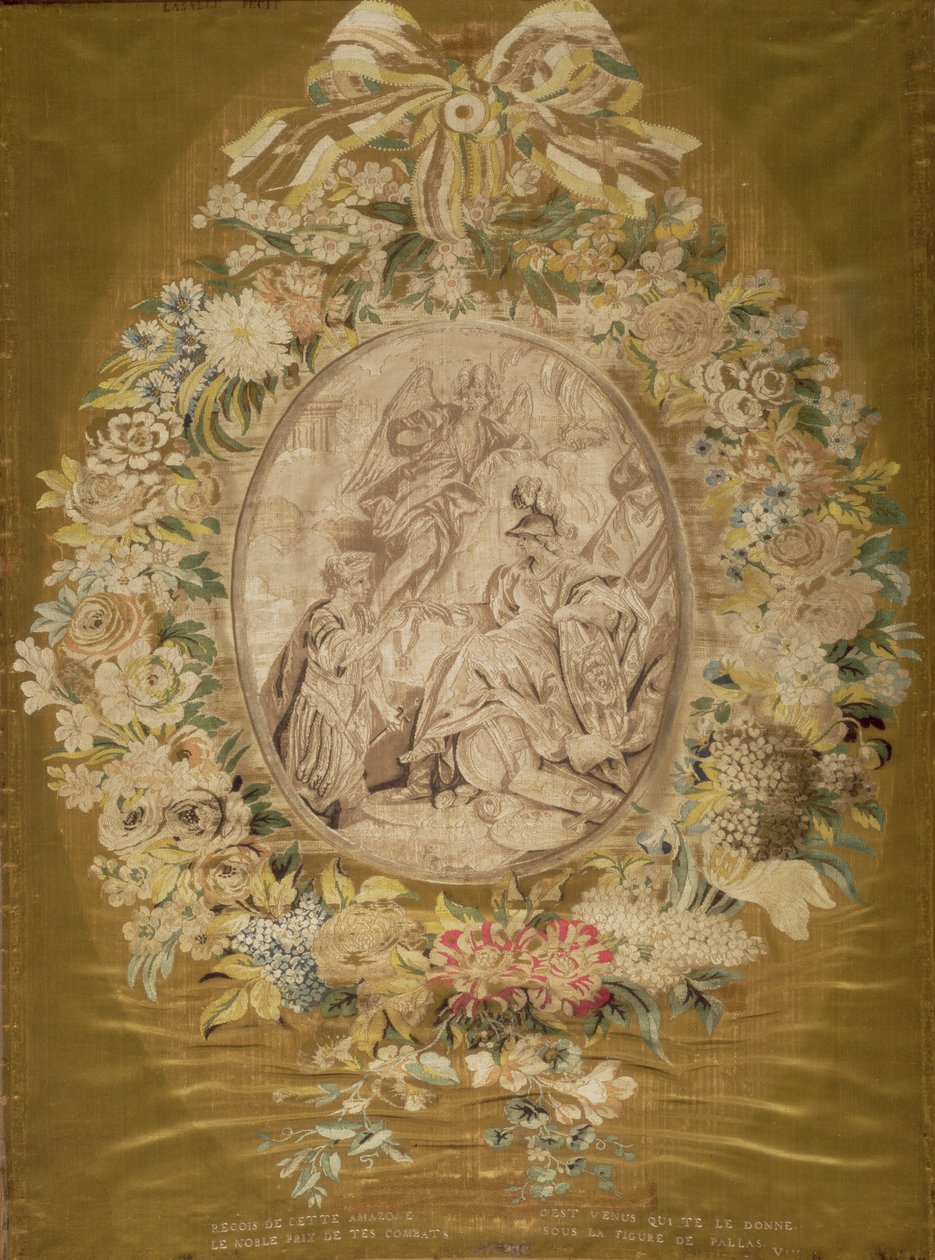Lunghezza di tessuto per uno schermo, di Philippe de Lasalle, per la Fabbrica Pernon, Lione, 1770-1 da Unknown