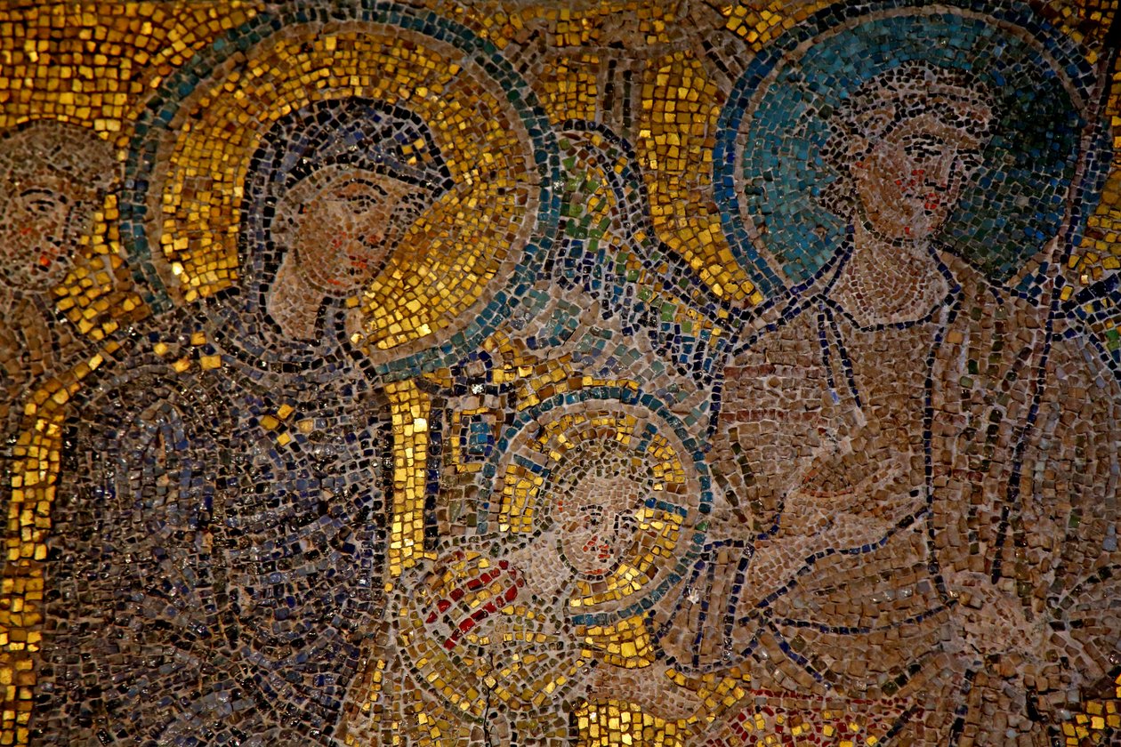 Frammento di mosaico dell