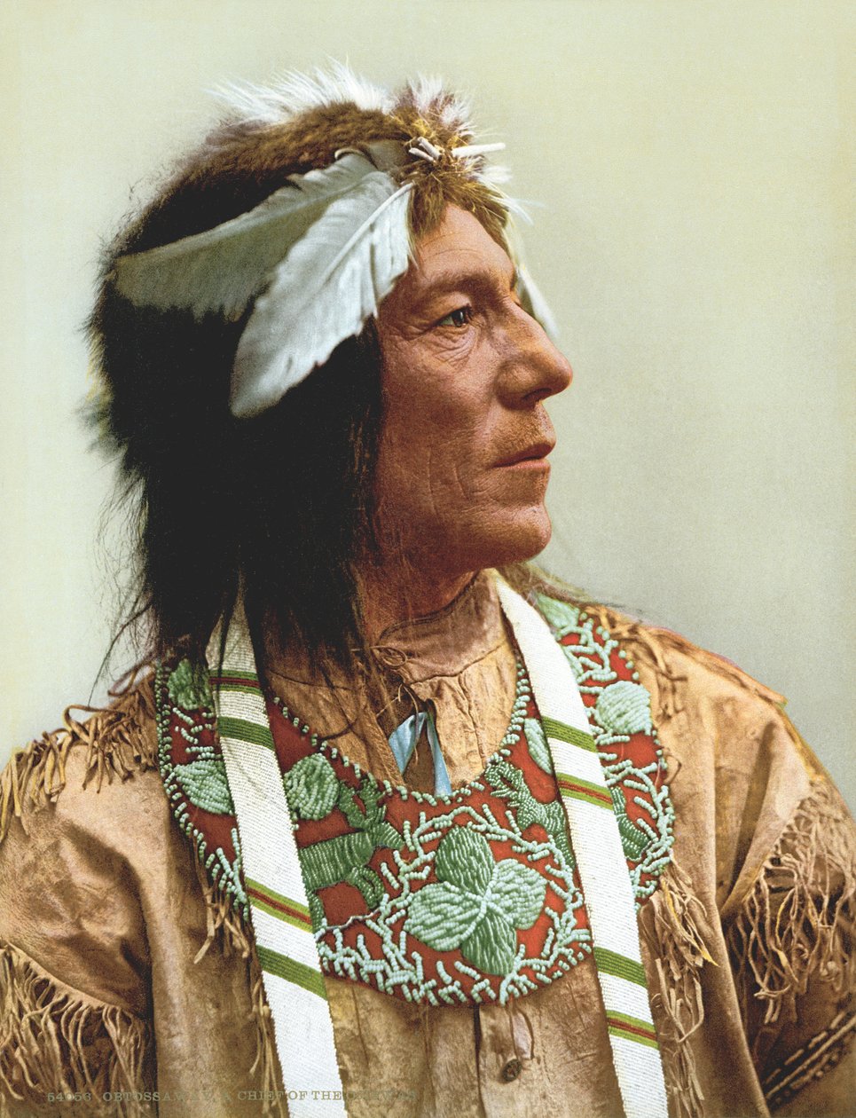 Obtossaway, un capo Ojibwa da Unknown