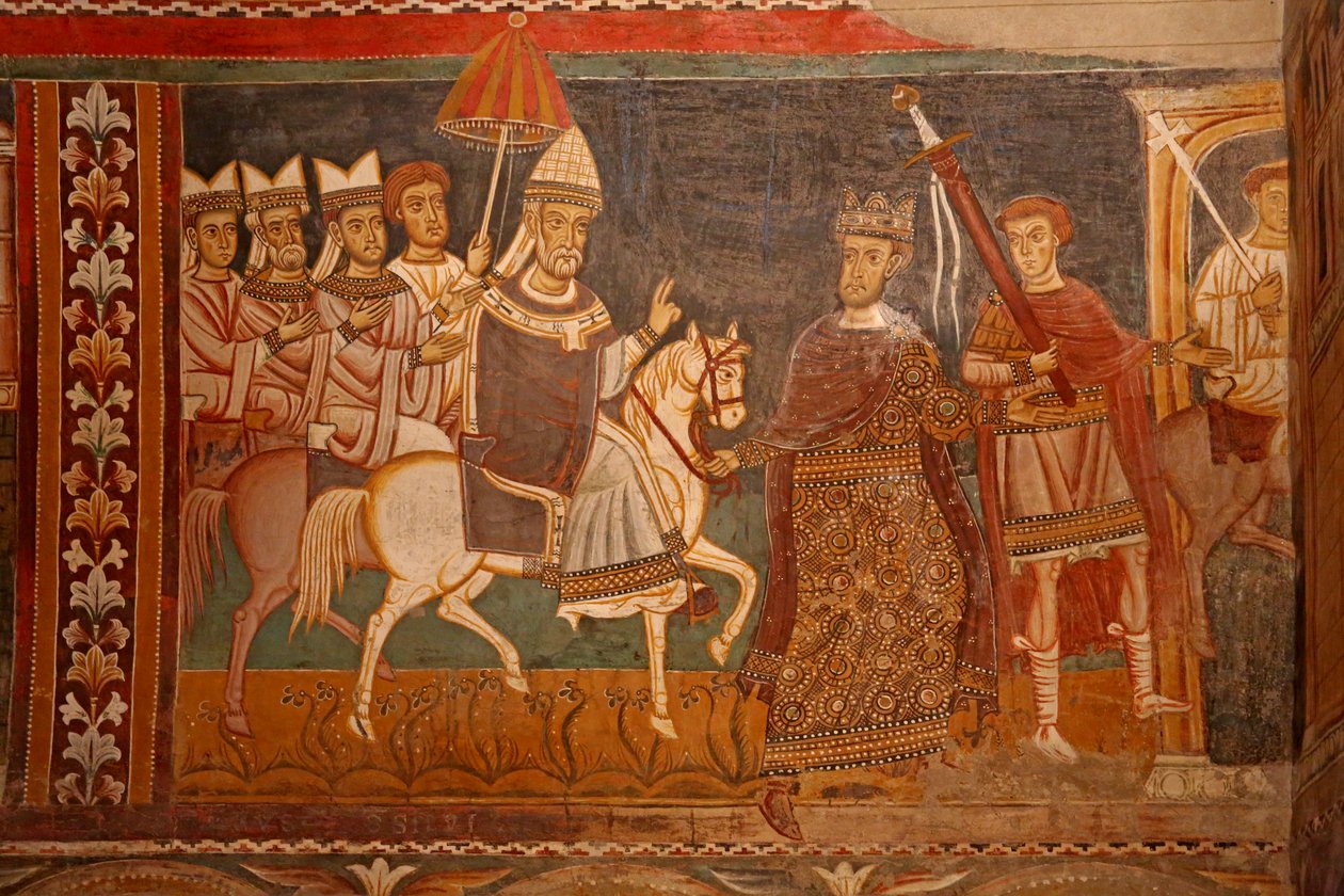 Il ritorno di Papa Silvestro: Scena della vita dell