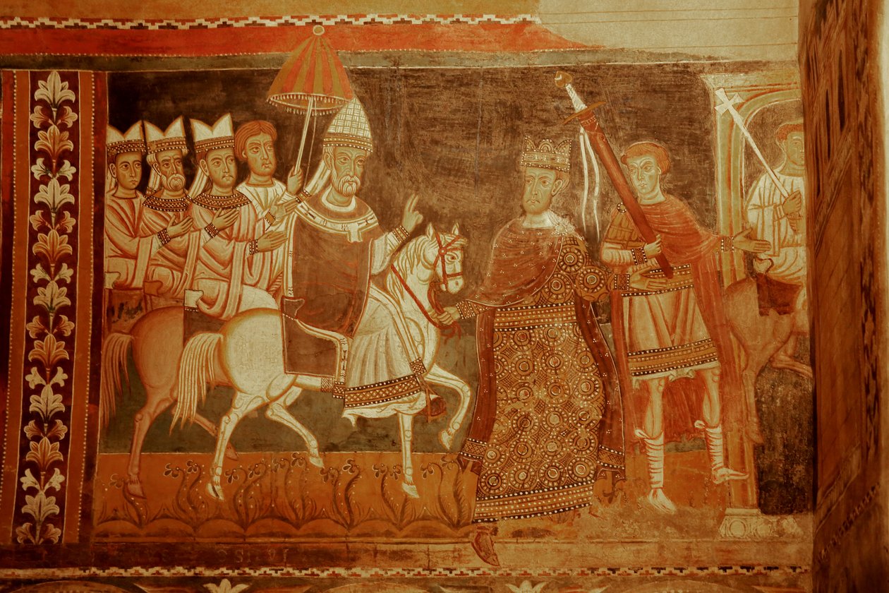 Il ritorno di Papa Silvestro: Scena della vita dell