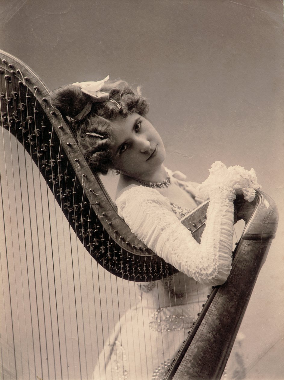 La virtuosa amante artista Marchesini Spadaro (madre di Odoardo) - attrice teatrale da Unknown