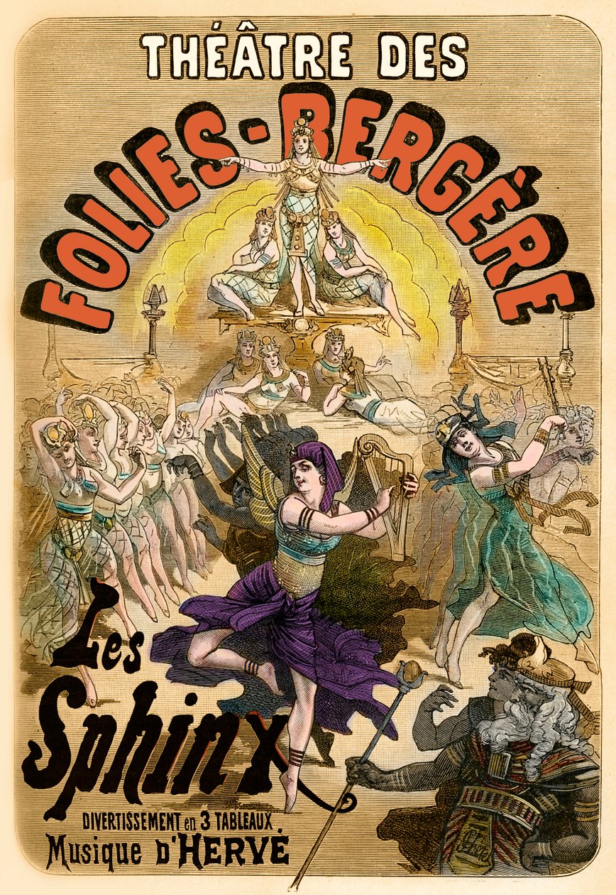 Théâtre des Folies-Bergère - poster da Unknown