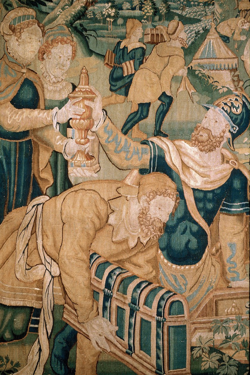 Toul (dipartimento 54), Museo Municipale, Arazzo del Nord (XVI secolo) dettaglio da Unknown
