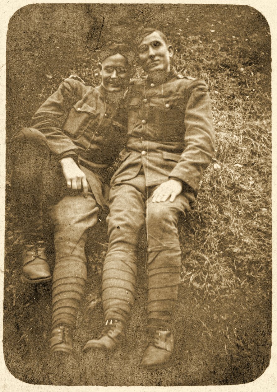 Soldati americani della Prima Guerra Mondiale c.1914 da Unknown