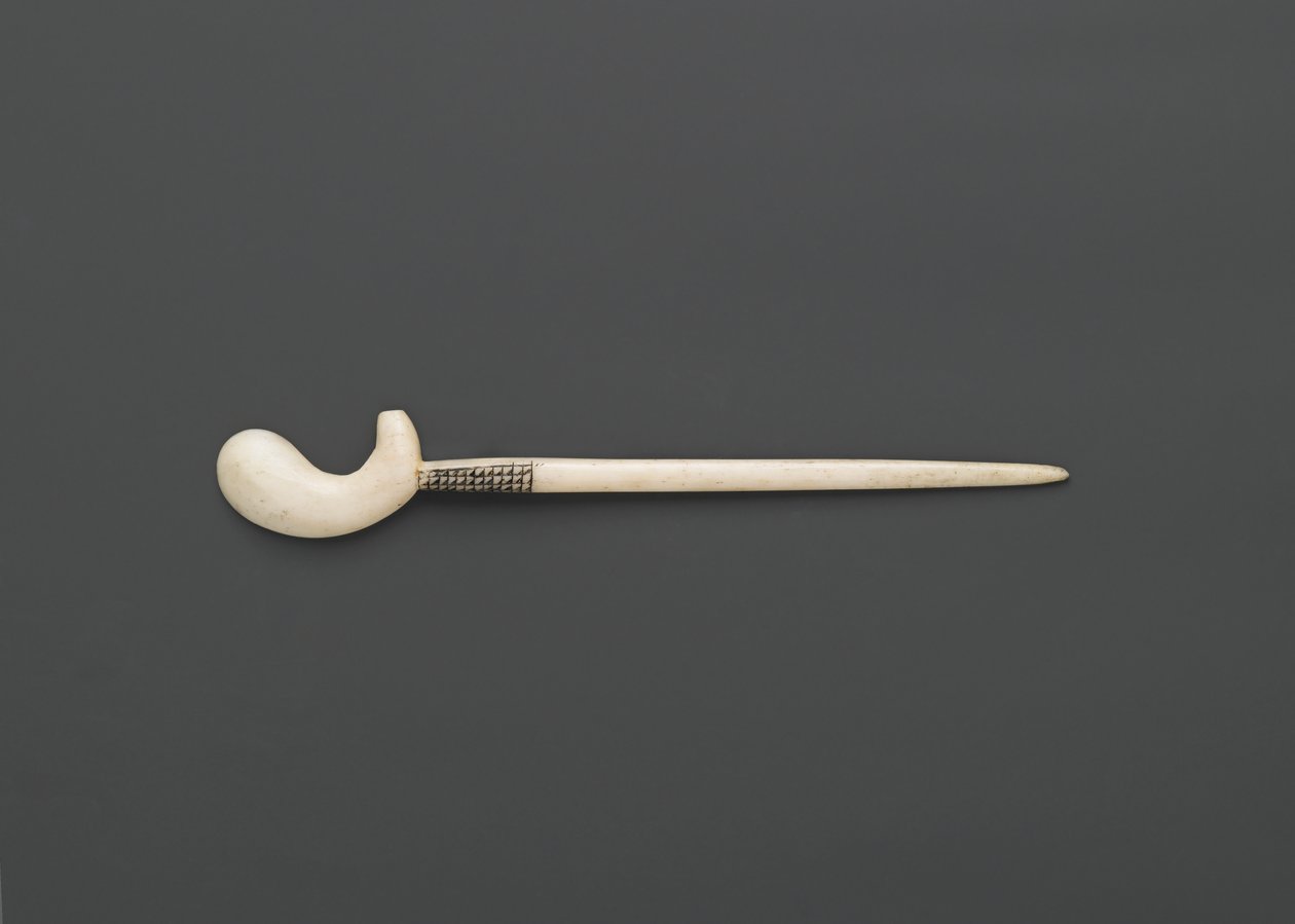 Cucchiaio da tabacco o ornamento per capelli Nguni settentrionale da African