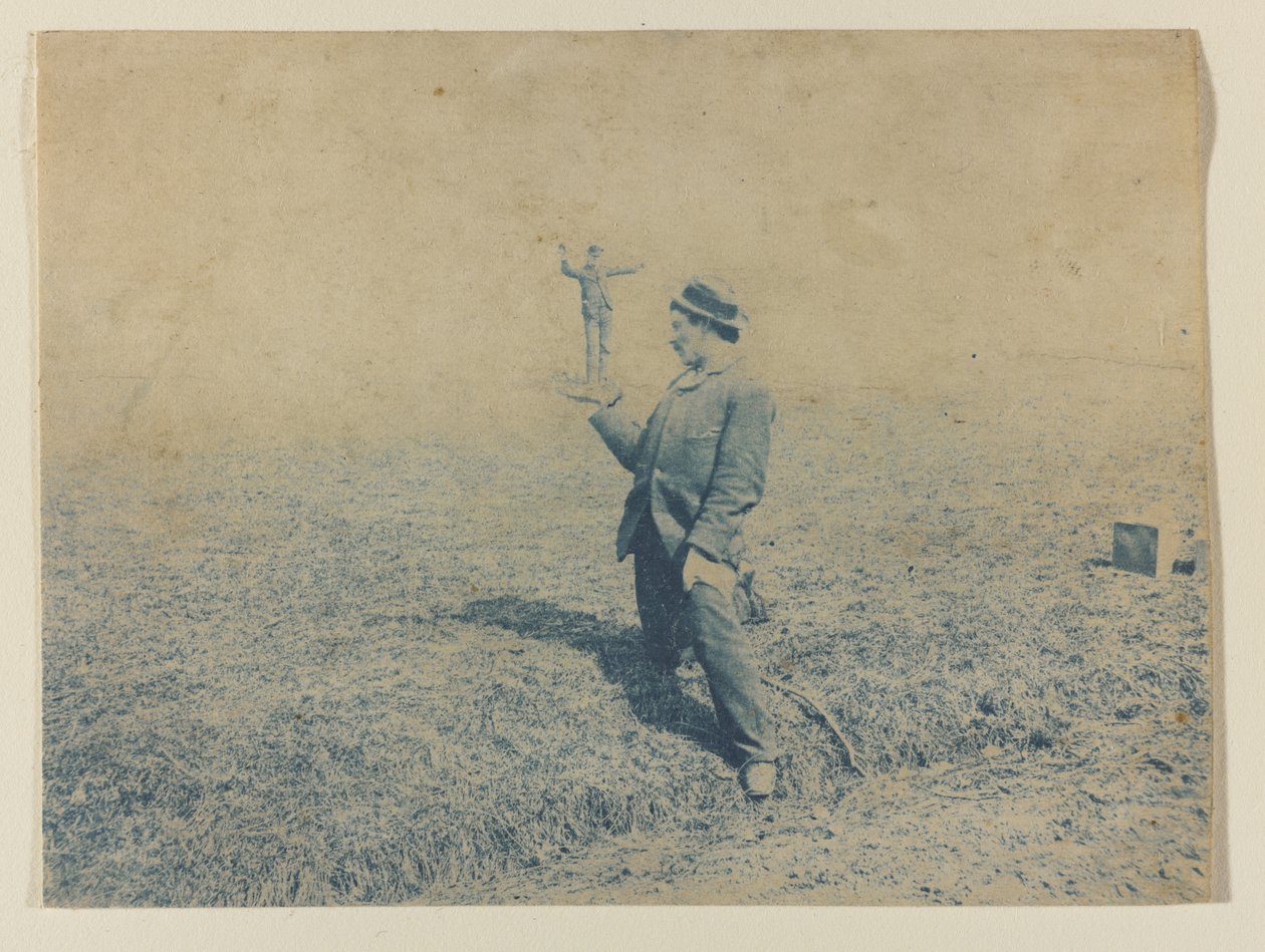 G.A. Reid e Chas. Wagner: Filadelfia in prospettiva, c.1883 (cianotipo) da American Photographer