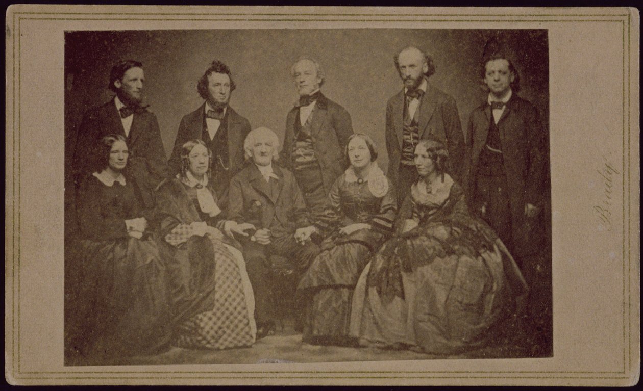 La famiglia Beecher, c.1860 da American Photographer