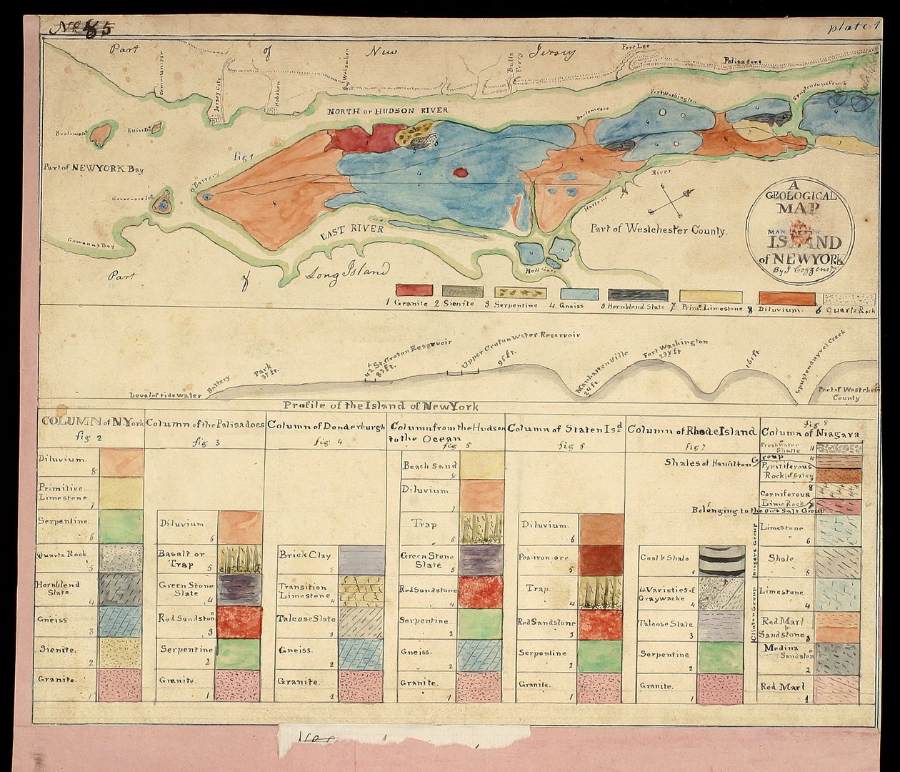 Mappa geologica dell
