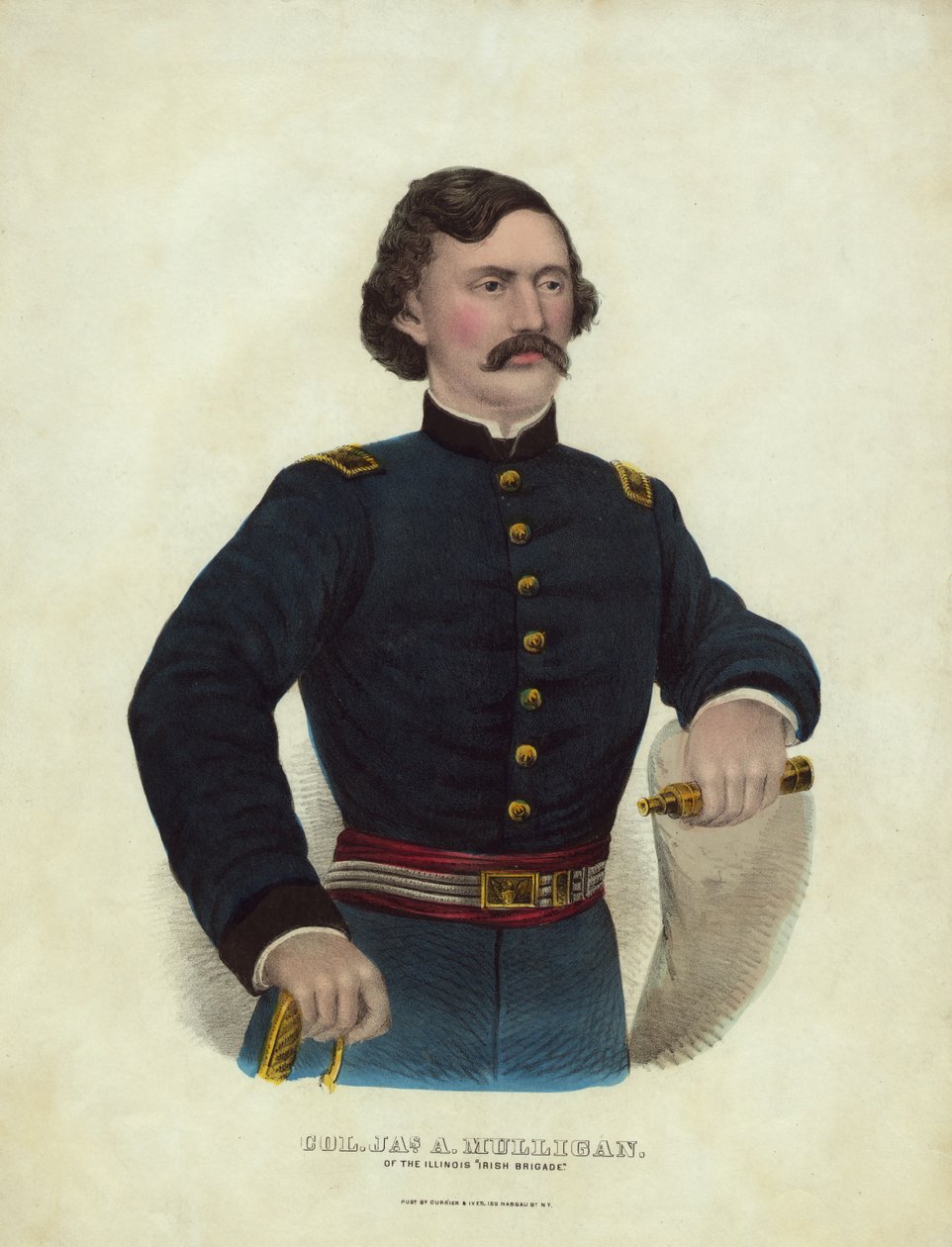 Col. Jas. A Mulligan, della Brigata Irlandese dell