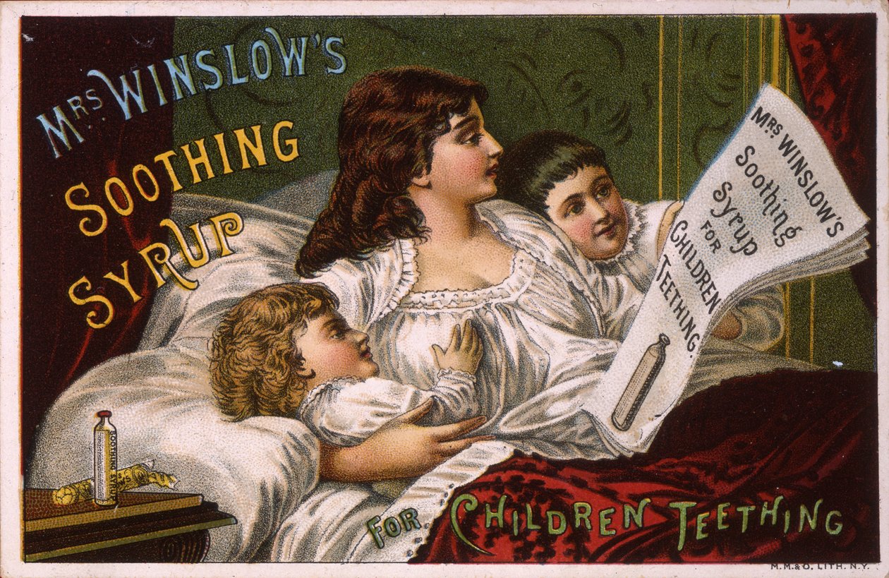 Mrs. Winslows Soothing Syrup for Children Teething da American School
