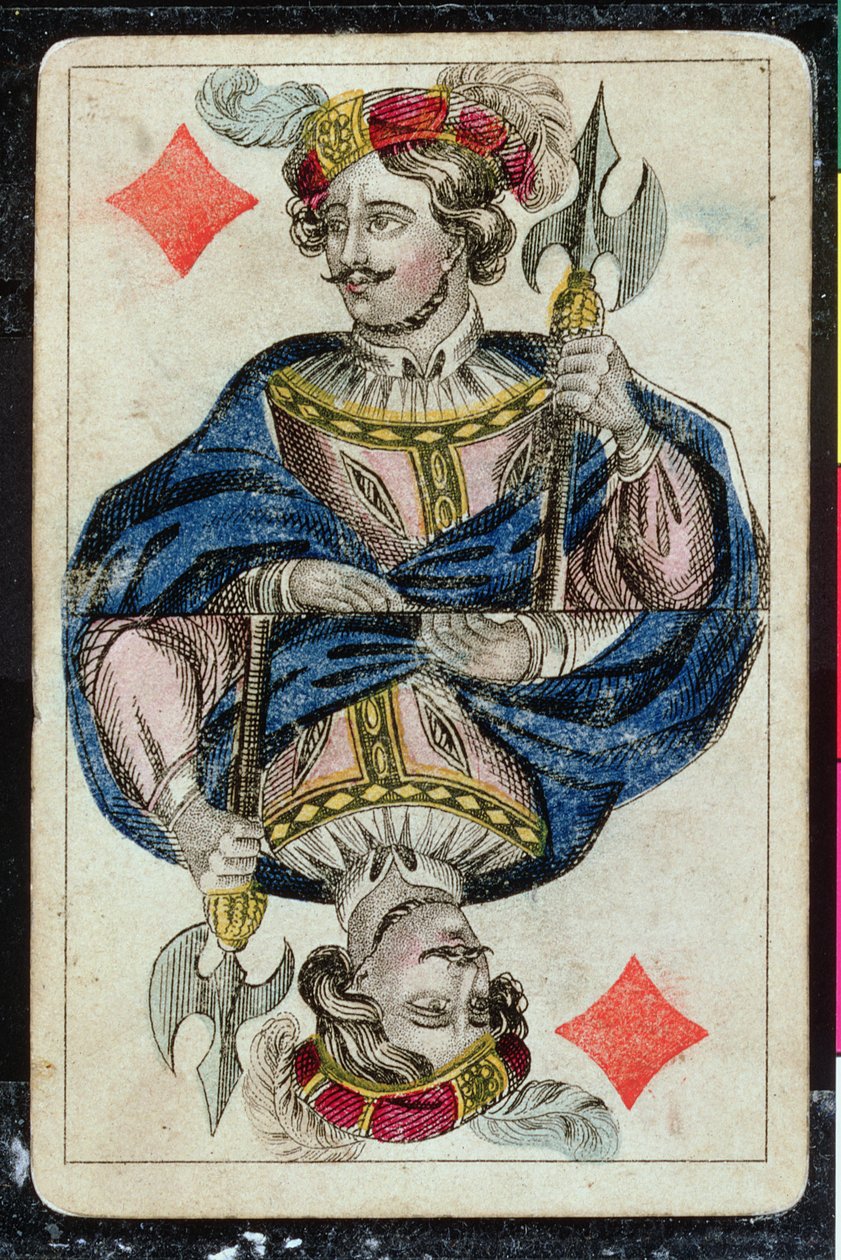Carta da Gioco: Fante di Quadri da American School