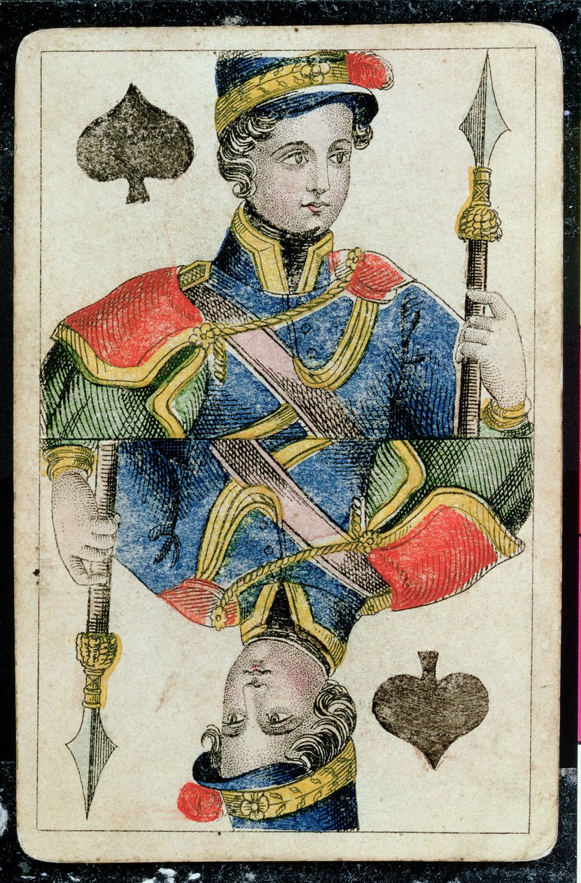 Carta da Gioco: Fante di Picche da American School