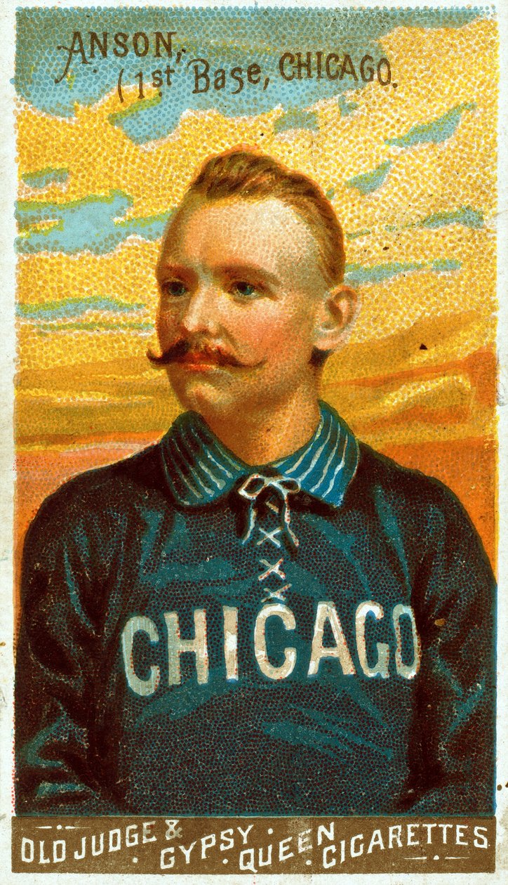 Ritratto di Cap Anson da American School