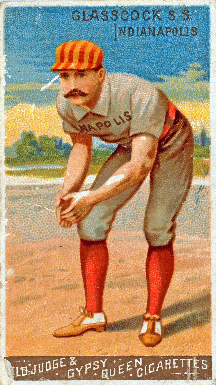 Ritratto di Jack Glasscock, 1887 da American School
