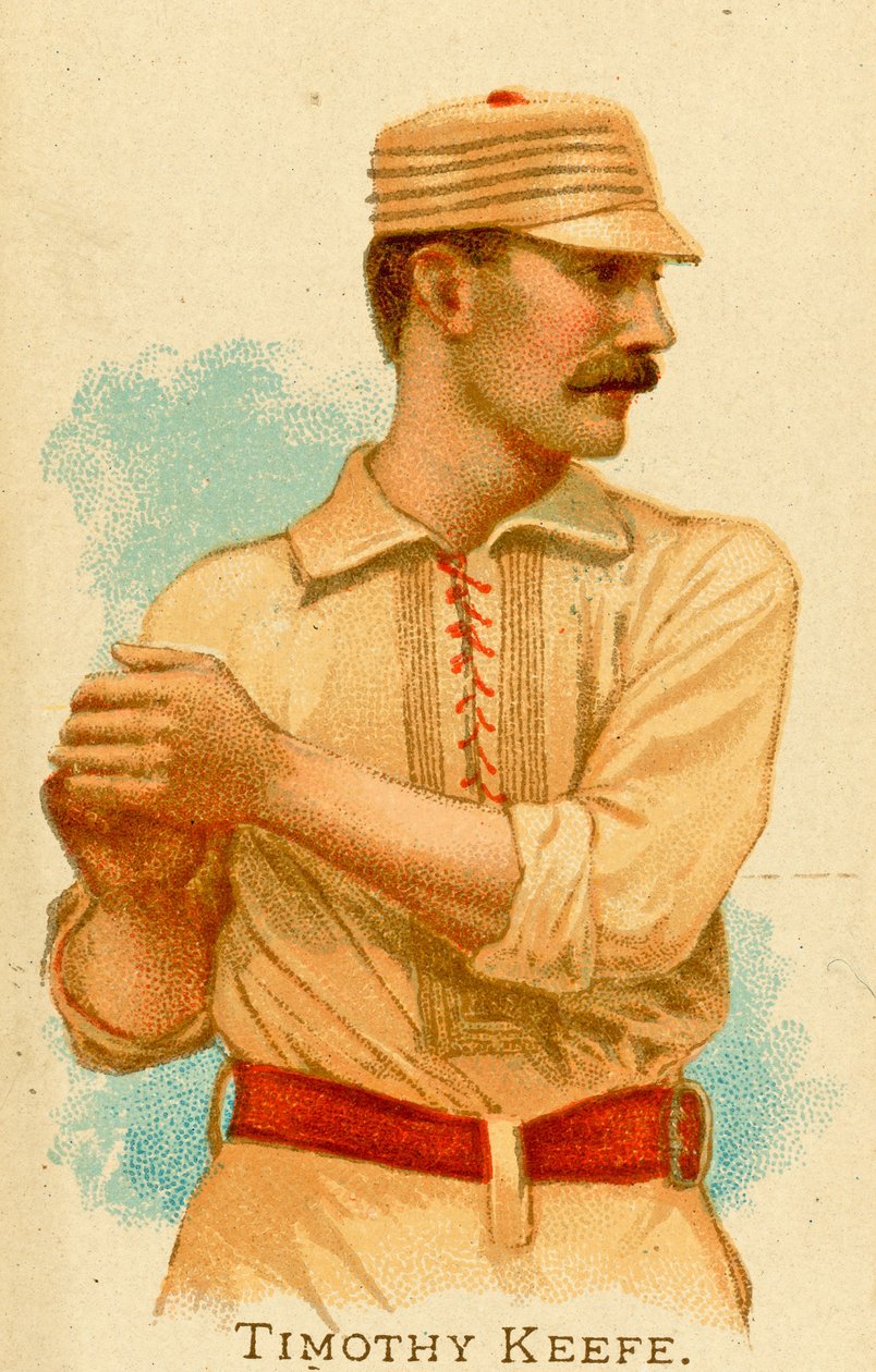Ritratto di Timothy Keefe, 1887 da American School