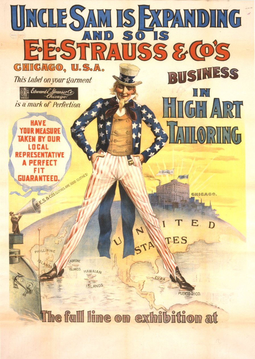 Zio Sam si sta espandendo, e così anche gli affari di E.E. Strauss & Co. nell