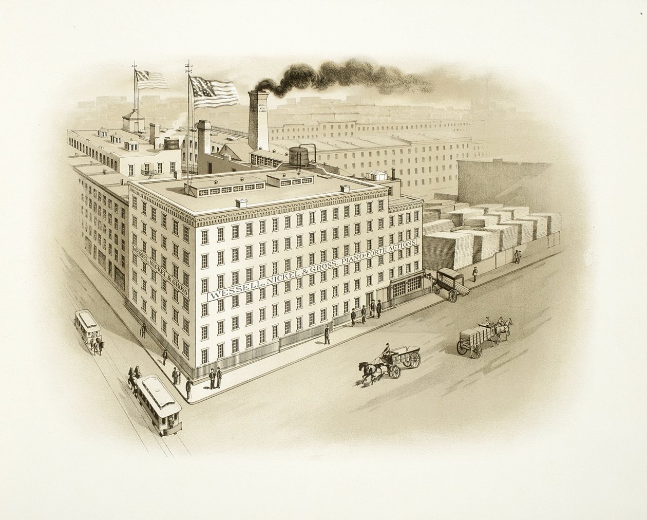 Edificio Wessell, Nickel & Gross, 1893 da American School
