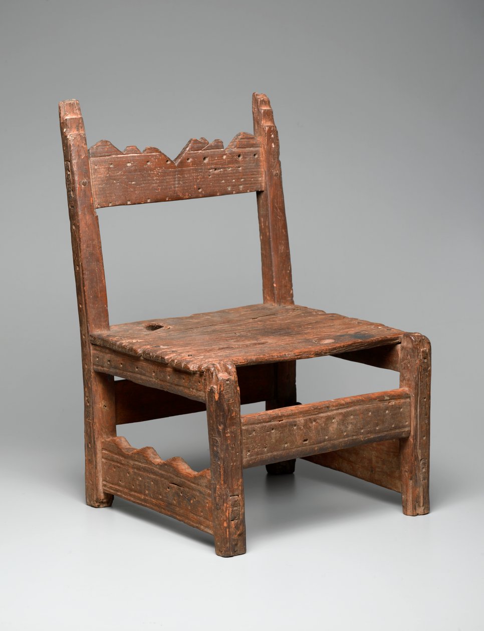 Sedia Zuni (tsem-pai-yai-nai) dal Nuovo Messico, c.1850 da American School