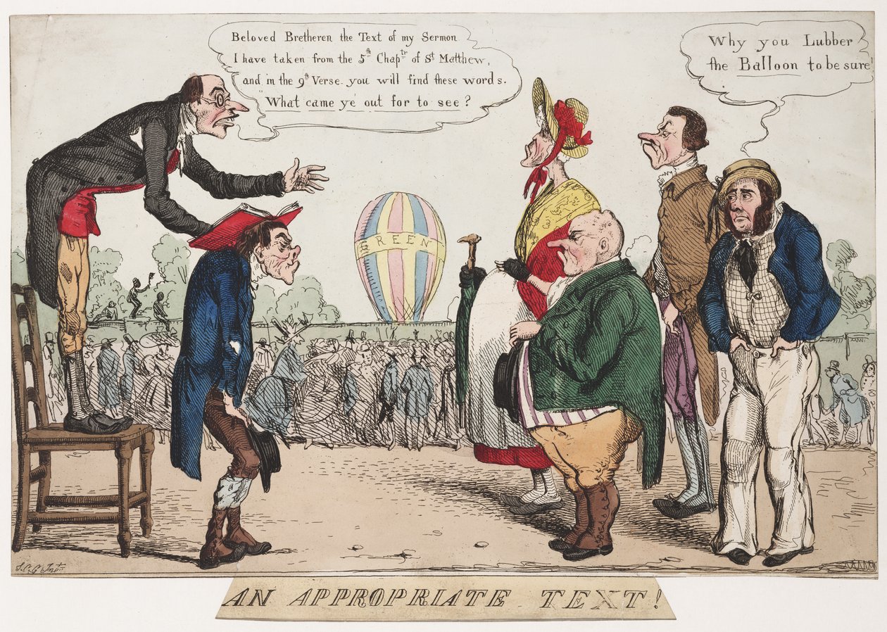 Un testo appropriato, c.1842 da English School