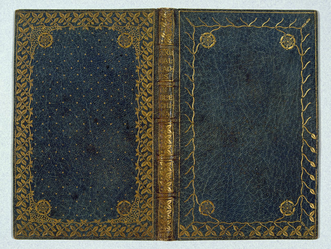 Copertina del libro per XXII Ballades in Blue China di Andrew Land (1844-1912) 1895 da English School