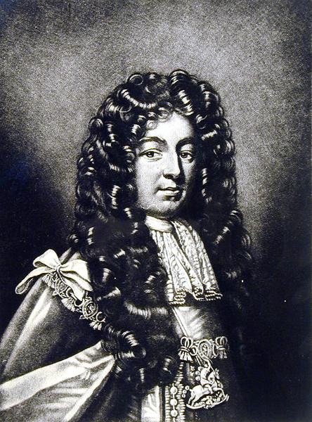 Charles Seymour (1662-1748) Duca di Somerset, illustrazione da Ritratti di personaggi illustri nella storia britannica, inciso da Robert Dunkarton (1744-c.1817) da English School