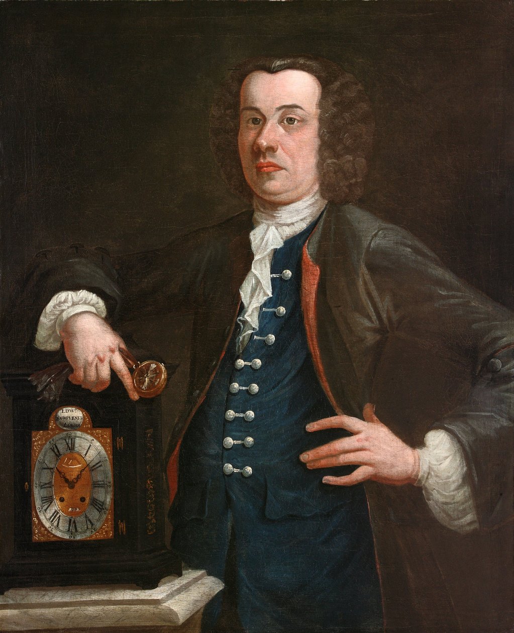Edward Scrivener, c.1750 da English School