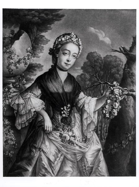 Elizabeth Chudleigh (1720-88) Contessa di Bristol e Duchessa di Kingston da English School