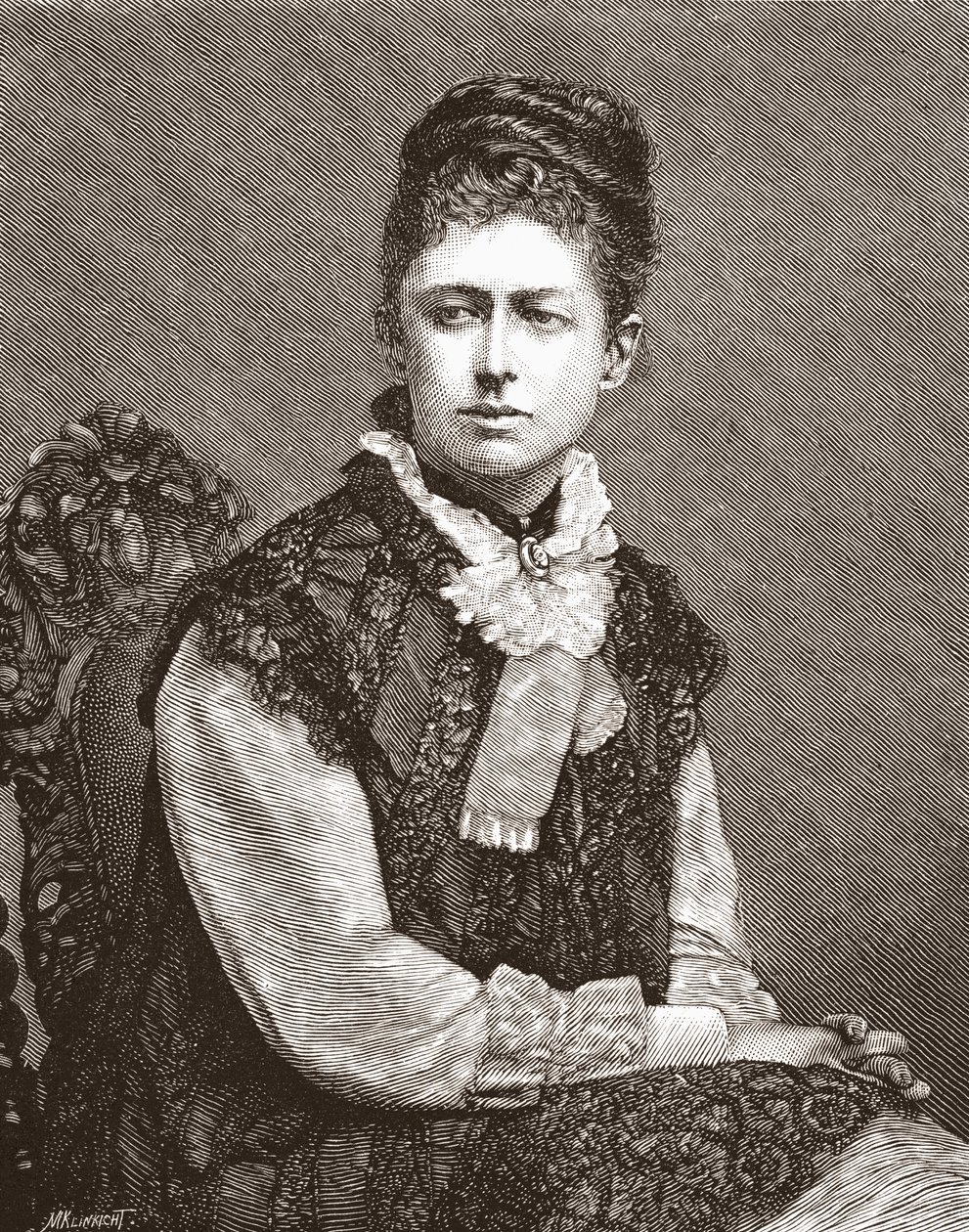 Elizabeth Southerden Thompson, da The Magazine of Art, pubblicato nel 1878 da English School