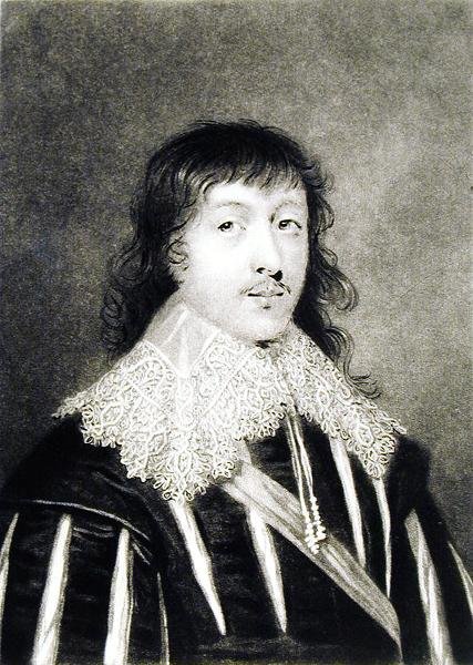 Lucius, Visconte Falkland (c.1610-43) illustrazione da Ritratti di personaggi illustri nella storia britannica, inciso da Richard Earlom (1743-1822) e Charles Turner (c.1773-1857) da English School