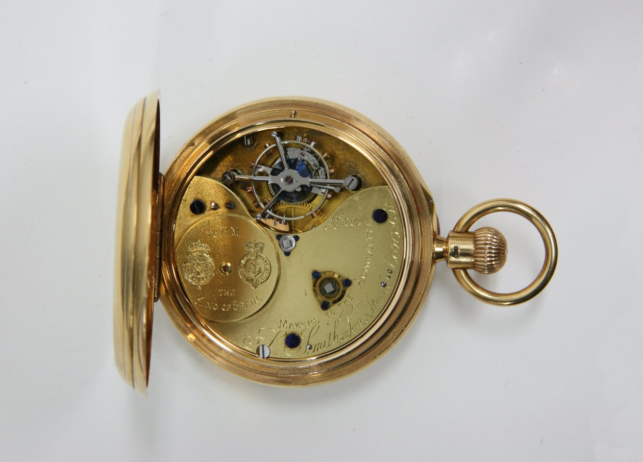 Orologio da tasca, firmato S. Smith & Son, 1907 da English School