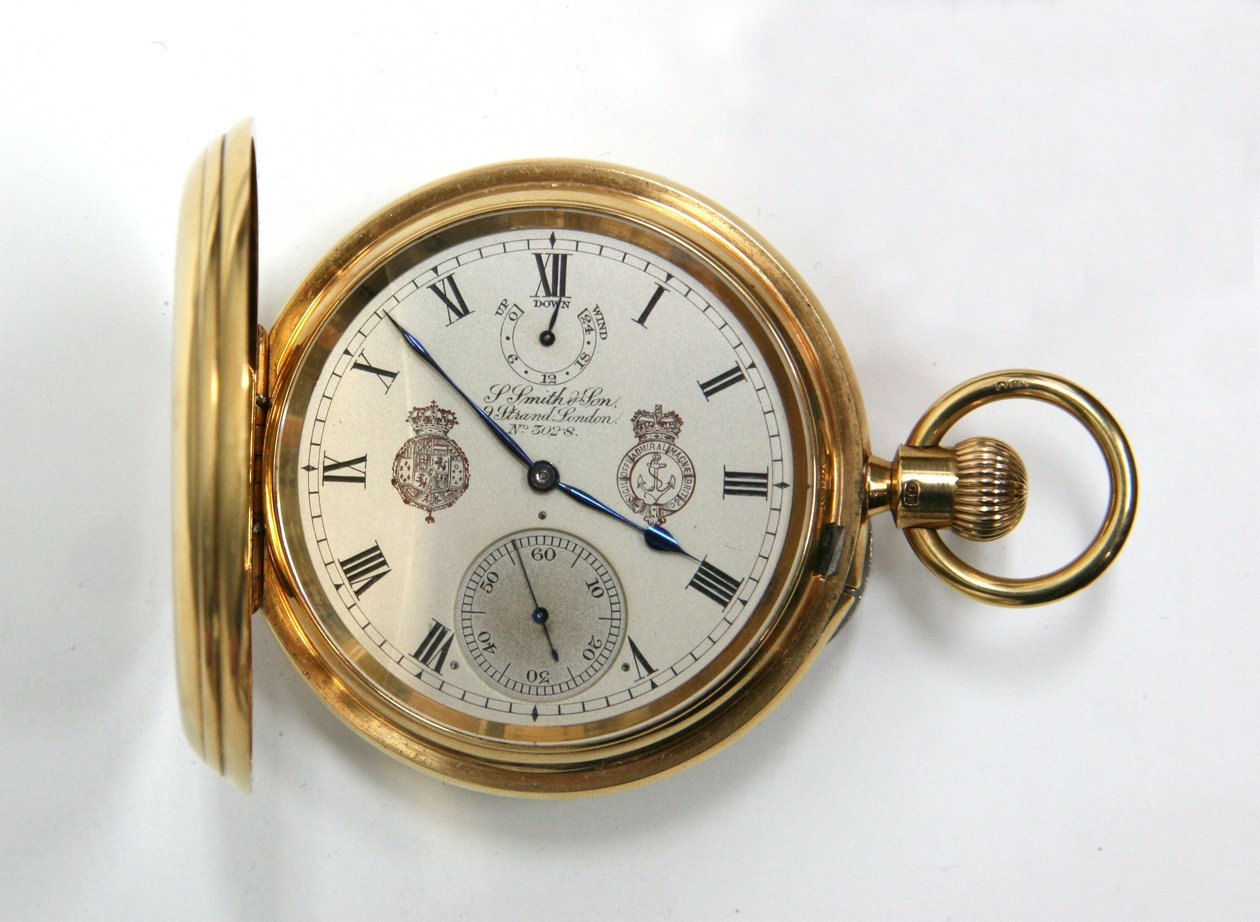 Orologio da tasca, firmato S. Smith & Son, 1907 da English School