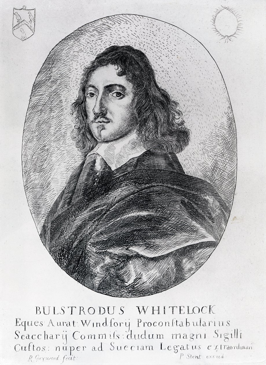 Ritratto di Bulstrode Whitelock da English School