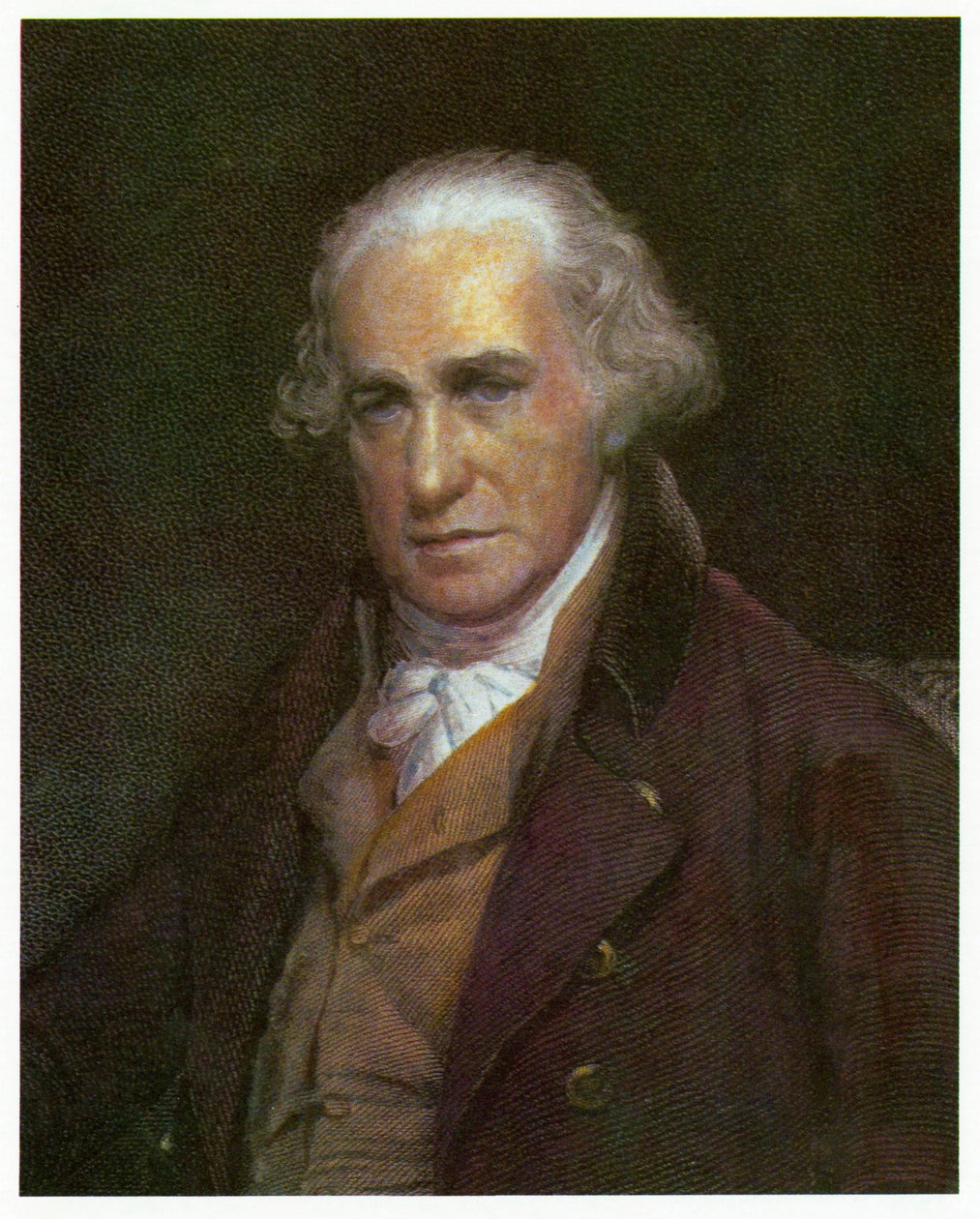Ritratto di James Watt, c.1788 da English School