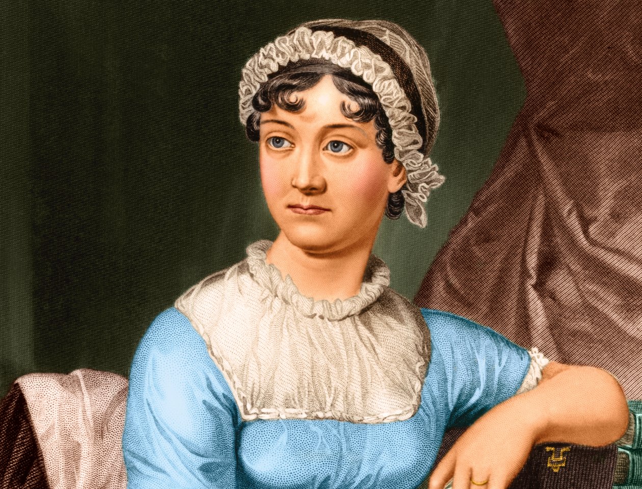 Ritratto di Jane Austen da English School