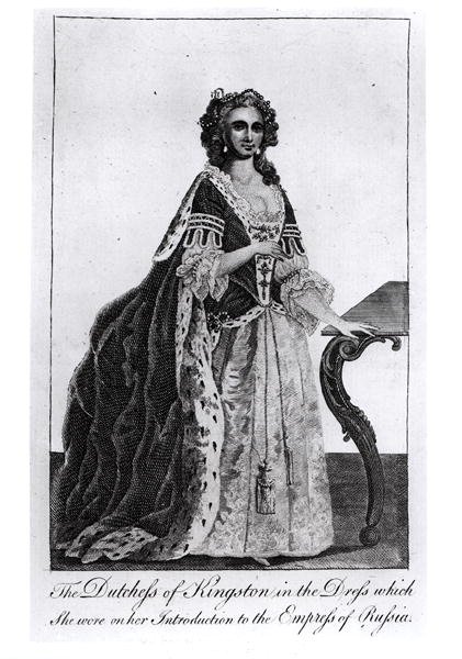 La Duchessa di Kingston (1720-88) nell