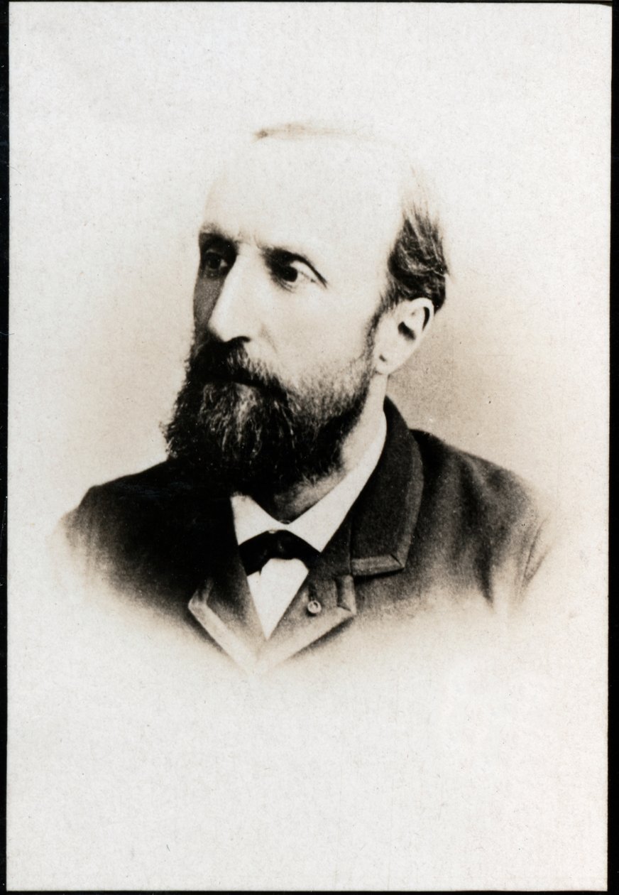Ritratto di Aimé Jules Dalou (1838-1902), scultore francese da French Photographer