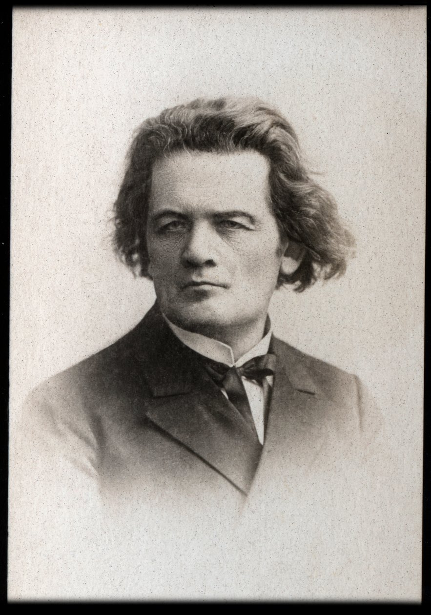 Ritratto di Anton Rubinstein da French Photographer