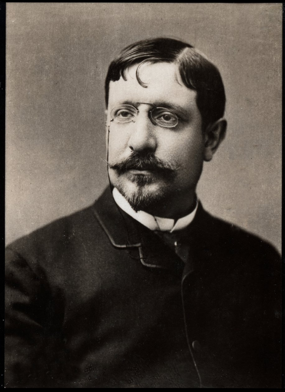 Ritratto di Benjamin Constant (1845-1902), pittore e incisore francese da French Photographer
