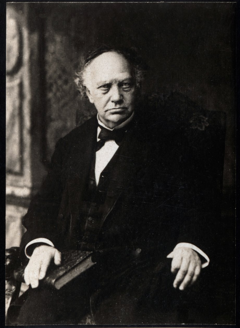 Ritratto di Charles Hermite (1822-1901), matematico francese da French Photographer
