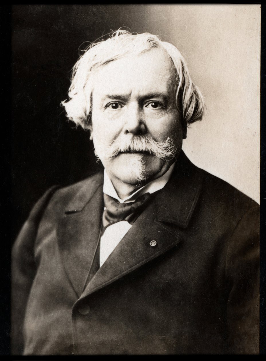 Ritratto di Edmond de Goncourt da French Photographer