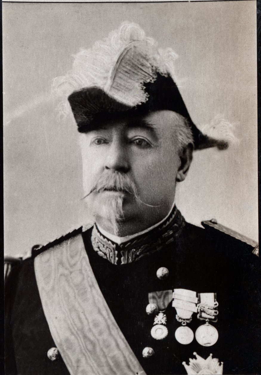 Ritratto di Felix Gustave Saussier (1828-1905), generale francese da French Photographer