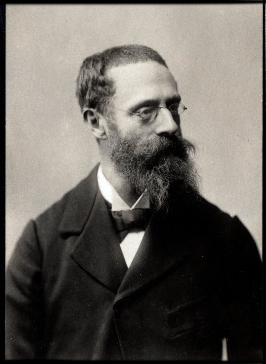 Ritratto di Francis Tattegrain (1852-1915), pittore francese da French Photographer