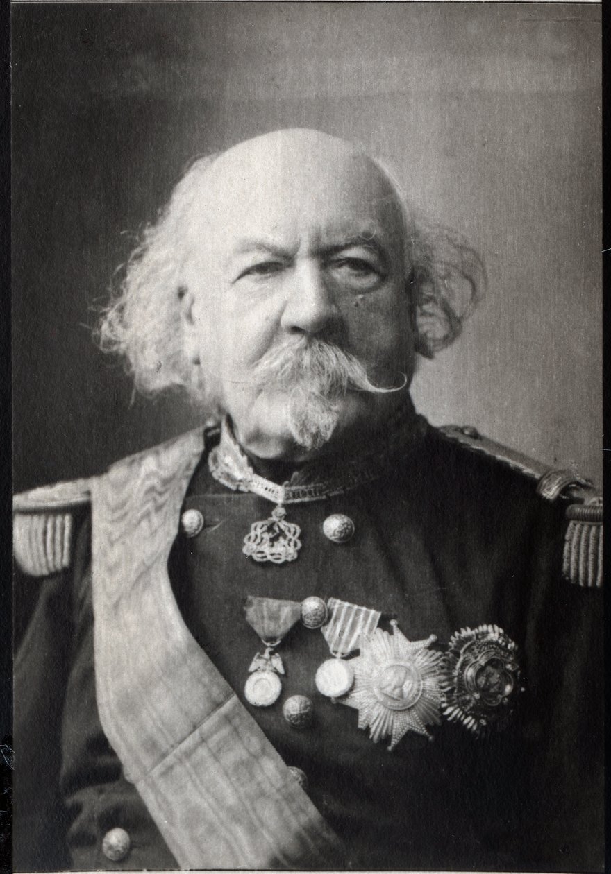 Ritratto di Francois Marcellin Certain de Canrobert (1809-1895), maresciallo di Francia da French Photographer