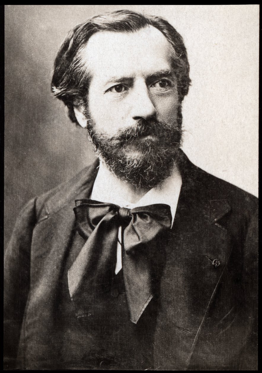 Ritratto di Frédéric Auguste Bartholdi (1834-1904), scultore francese da French Photographer