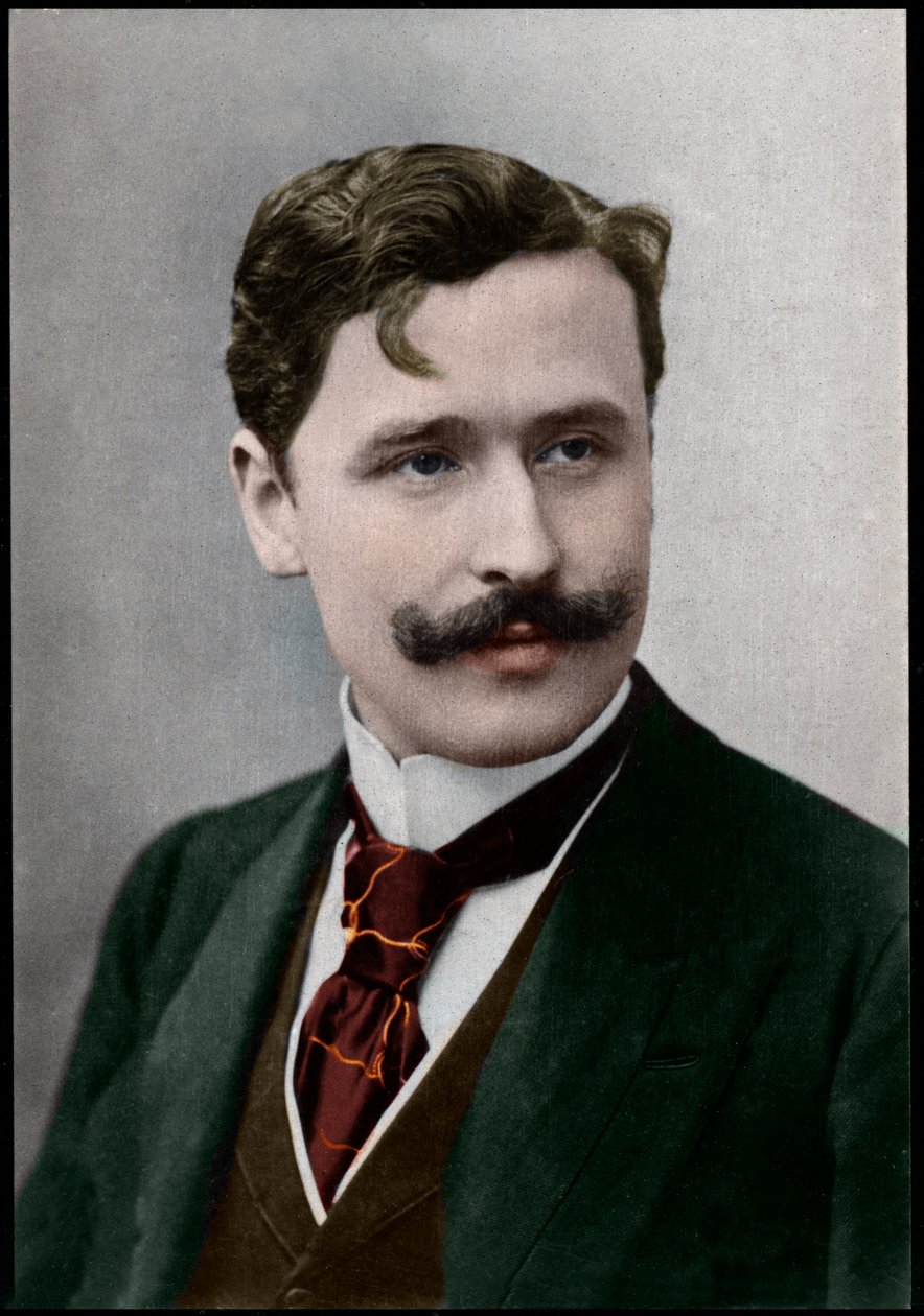 Ritratto di Georges Feydeau (1862-1921), drammaturgo francese da French Photographer