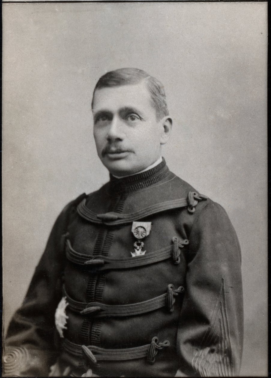 Ritratto di Gustave Borgnis Desbordes (1839-1900), generale francese da French Photographer